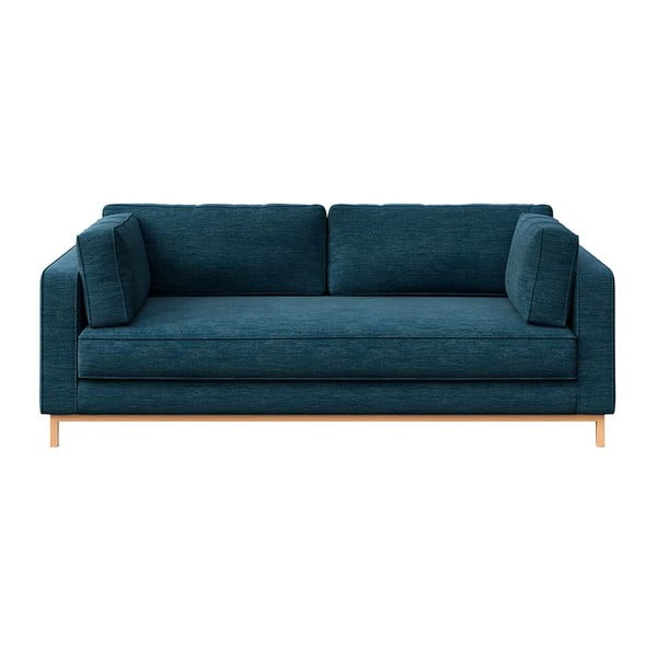 Sofa tamsiai mėlynos spalvos 222 cm Celerio – Ame Yens