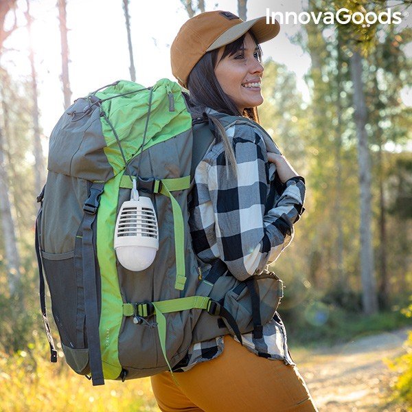 Įkraunamas 2-in-1 žibintas nuo uodų InnovaGoods-image-3