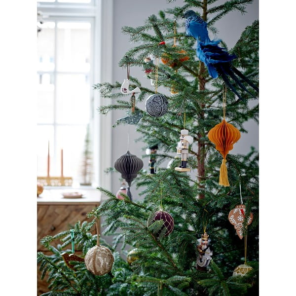 Pakabinami kalėdiniai papuošimai, 4 vnt. Milay - Bloomingville-image-2