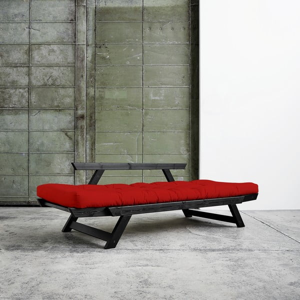Sofa "Karup Bebop" juoda/raudona-image-1