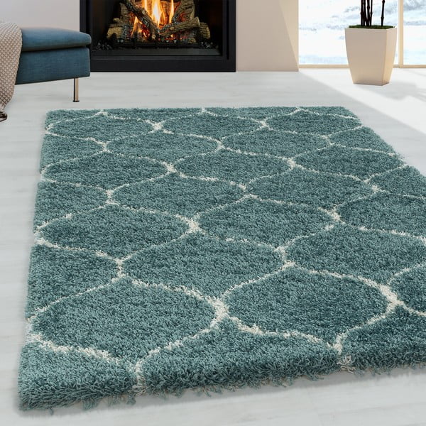 Kilimas mėlynos spalvos 60x110 cm Salsa – Ayyildiz Carpets-image-1