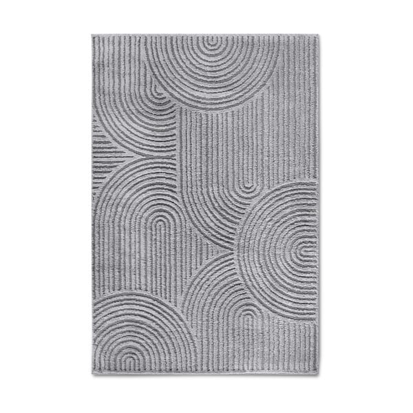 Kilimas pilkos spalvos 80x120 cm Chappe Light Grey – Elle Decoration