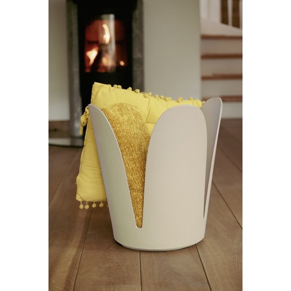 Smėlio spalvos iš plastiko galima dėti viena ant kitos taburetė Comiso – Wenko-image-3