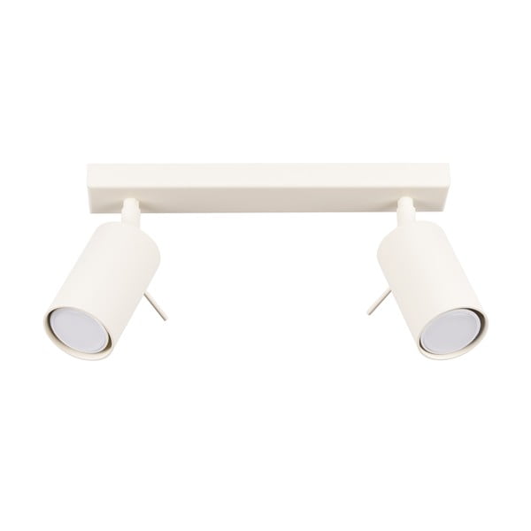 Kreminės spalvos taškinis šviestuvas 6x30 cm Etna – Sollux