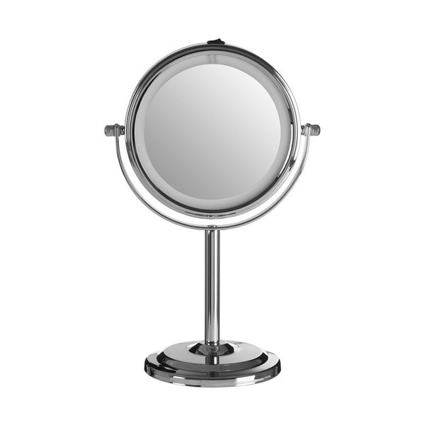 Kosmetinis veidrodis (didinimas 2x) su apšvietimu/didinantis ø 15 cm Cassini – Premier Housewares-image-3