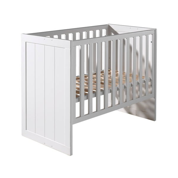 Baltosios pušies medinė lovytė 60x120 cm ERIK - Vipack