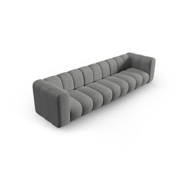 Sofa pilkos spalvos 318 cm Lupine – Micadoni Home-image-3