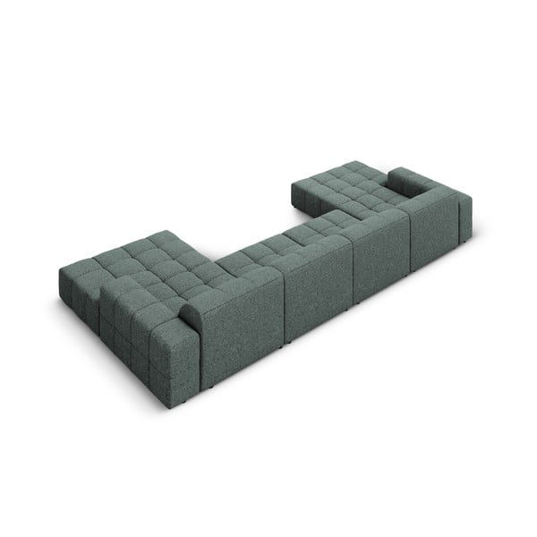 Kampinė sofa turkio spalvos („U“ formos) Chicago – Cosmopolitan Design-image-4
