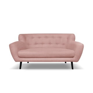 Šviesiai rožinė sofa Cosmopolitan design Hampstead, 162 cm