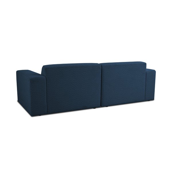 Iš boucle sofa tamsiai mėlynos spalvos 228 cm Roxy – Scandic-image-2