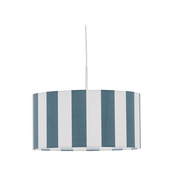 Baltos spalvos/mėlynos spalvos vaikiškas šviestuvo gaubtas ø 40 cm Ciral – Kave Home