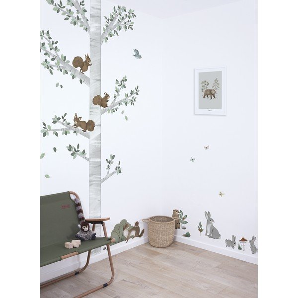 Lipdukų lapas 64x40 cm Moutain Animals – Lilipinso-image-1