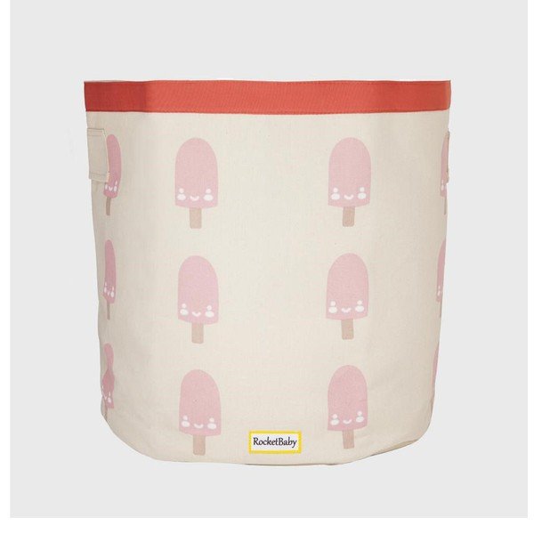 Medžiaginė vaikiška saugojimo dėžė Sweetie the Ice Cream - Rocket Baby-image-3