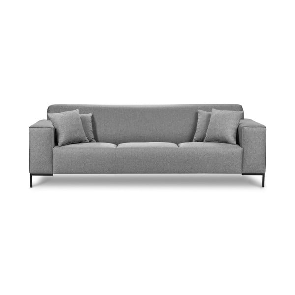 Pilka sofa Cosmopolitan Design Seville, 264 cm