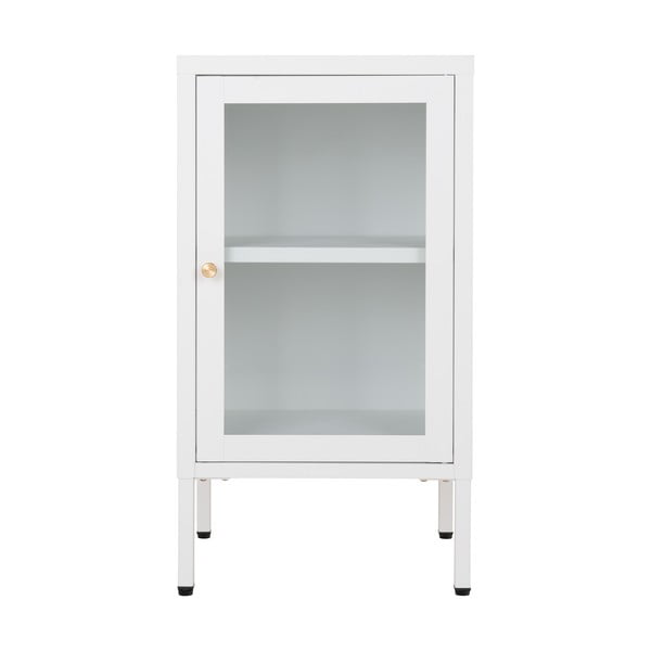 Iš metalo vitrina baltos spalvos 38x70 cm Dalby – House Nordic