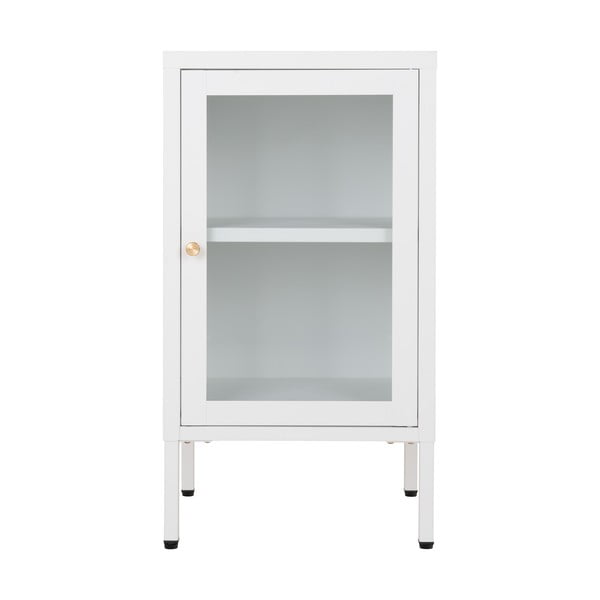 Iš metalo vitrina baltos spalvos 38x70 cm Dalby – House Nordic