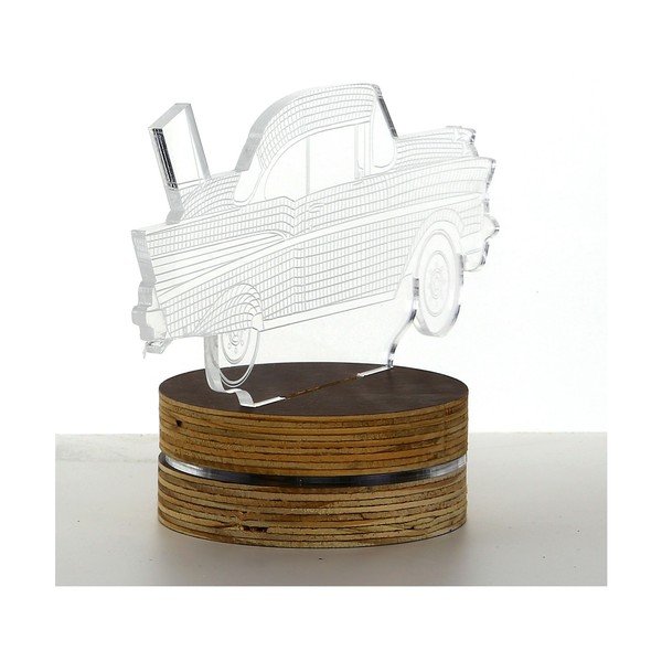 3D stalinė lempa Automobilis-image-1