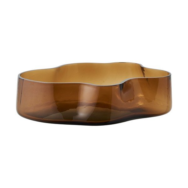 Iš stiklo dekoratyvinis padėklas 29,5x24 cm – House Nordic-image-3