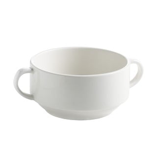 Baltas porcelianinis dubuo sriubai Maxwell & Williams Basic