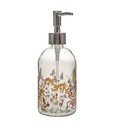 Iš stiklo muilo dozatorius 390 ml Flowers – Dakls