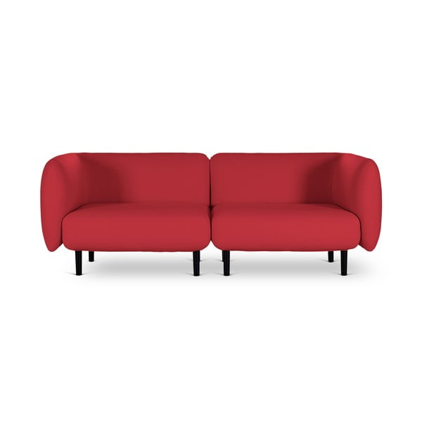 Raudona sofa Softline Elle, 230 cm