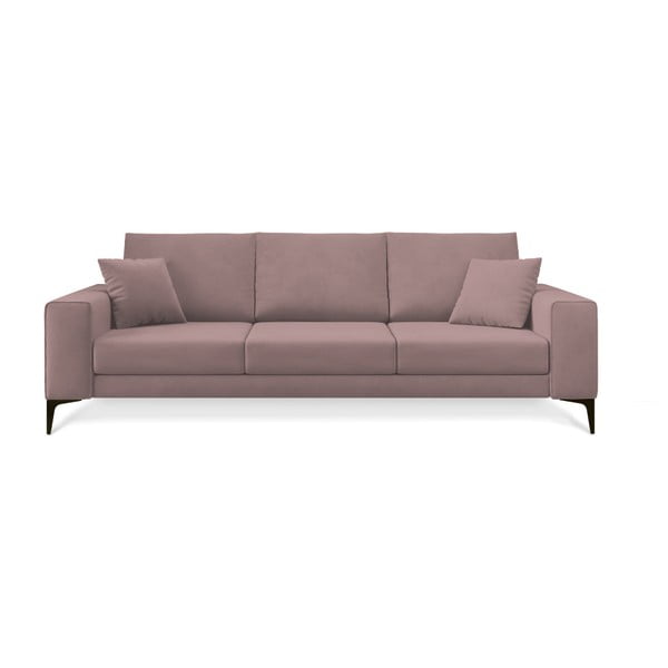 "Cosmopolitan Design Lugano" pudros rožinės spalvos sofa, 239 cm