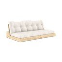 Sulankstoma sofa kreminės spalvos 196 cm Base – Karup Design