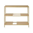 Natūralios spalvos pastatoma lentyna iš ąžuolo 105x92x40 cm Sukoya – Blomus