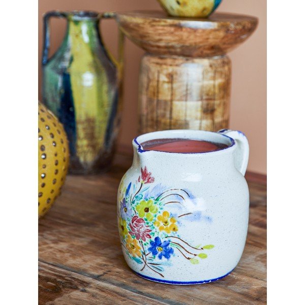 Iš terakotos vaza kreminės spalvos (aukštis 22 cm) Avie – Bloomingville-image-2