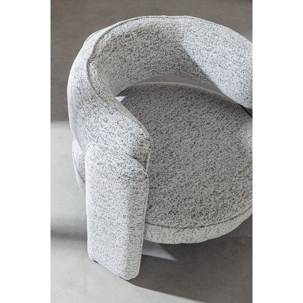 Šviesiai pilkos spalvos krėslas Aisha – Bizzotto-image-1