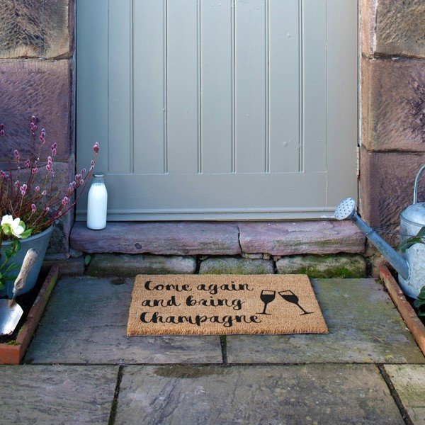 Iš kokoso pluošto grindų kilimėlis 40x60 cm Bring Champagne – Artsy Doormats-image-4