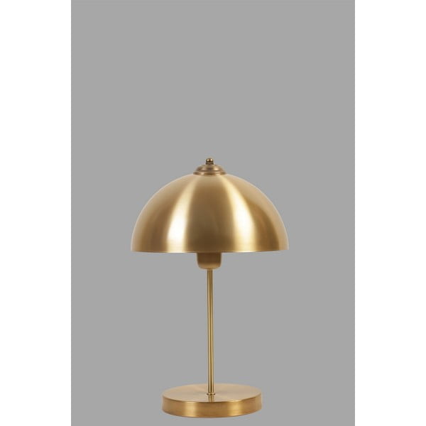 Stalinis šviestuvas auksinės spalvos (aukštis 40 cm) su metaliniu gaubtu Lungo – Opviq lights-image-1
