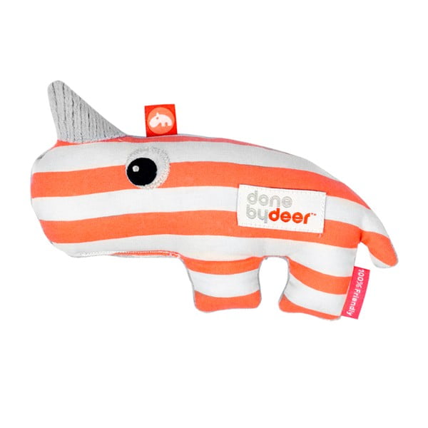 Oranžinė ir balta Atlikta Deer Nozo žaislas