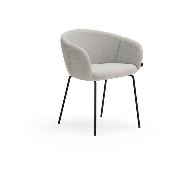 Valgomojo kėdė šviesiai pilkos spalvos Add – Teulat
