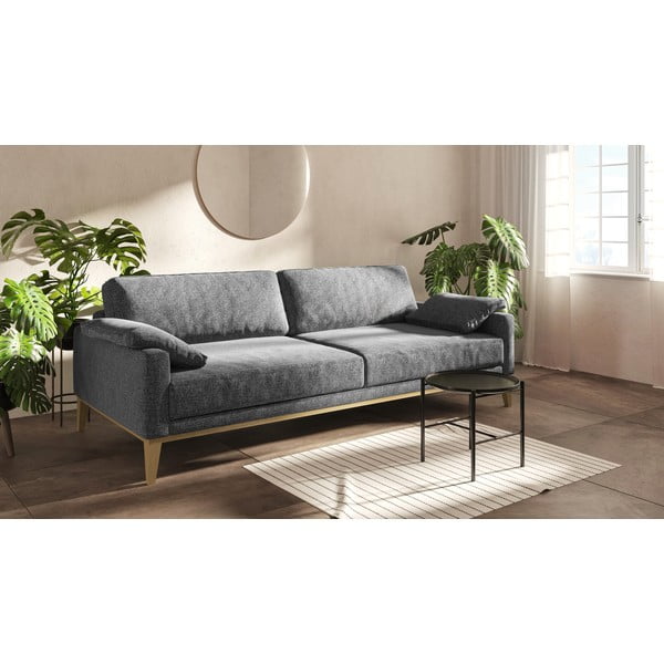 Šviesiai pilka sofa MESONICA Musso, 173 cm-image-1