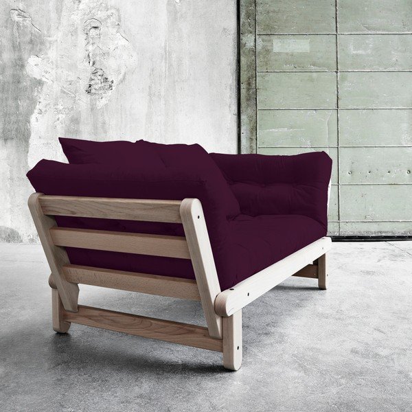 Kintama sofa "Karup Beat Beech/Purple Plum-image-1
