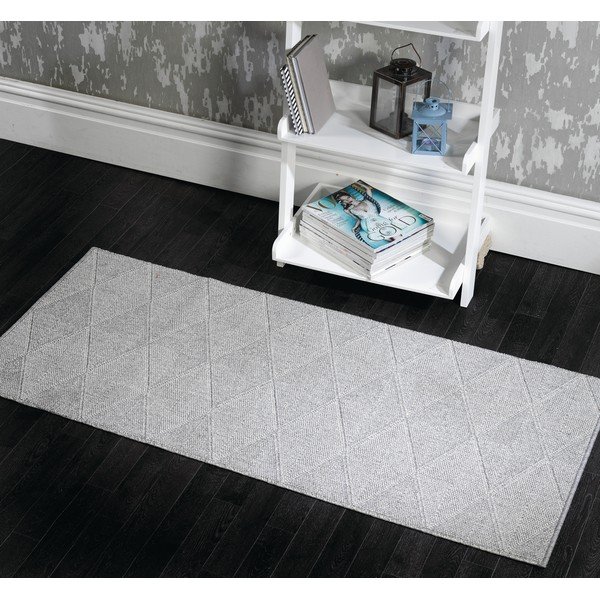 Kilimas Flair Rugs Petronas Grey, 57 x 230 cm-image-1