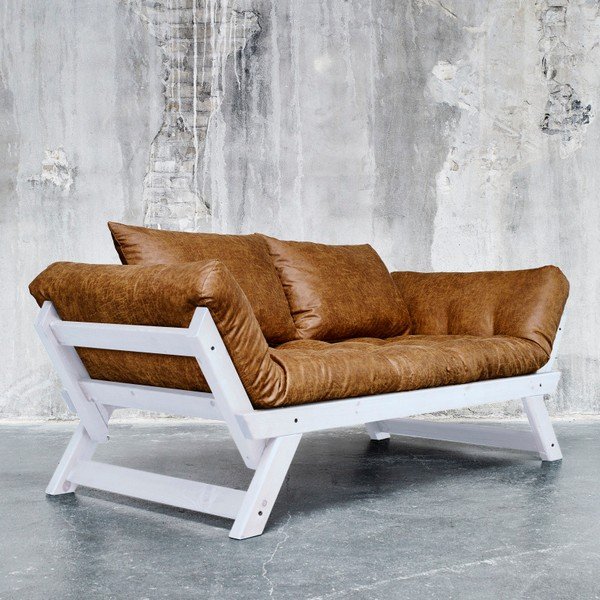 "Karup Vintage Bebop" sofa Cool Grey/Cognac-image-2