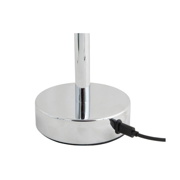 Stalinis šviestuvas sidabrinės spalvos LED (aukštis 24,5 cm) su metaliniu gaubtu James – Leitmotiv-image-3
