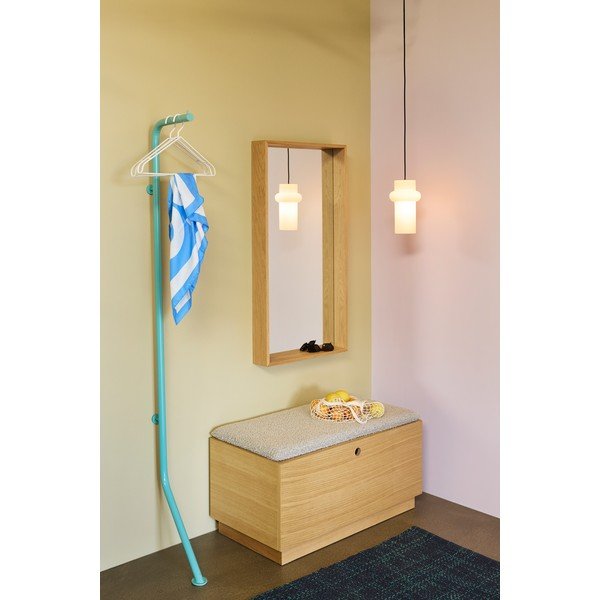 Mėlynos spalvos iš metalo palto stovas 36x182 cm Bend – Hübsch-image-1