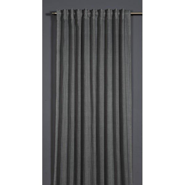 Tamsiai pilkos spalvos užuolaida 135x245 cm Etamine – Sehlbach
