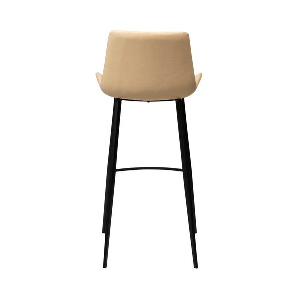 Šviesiai ruda eko odos baro kėdė DAN-FORM Denmark Hype, aukštis 102 cm-image-3