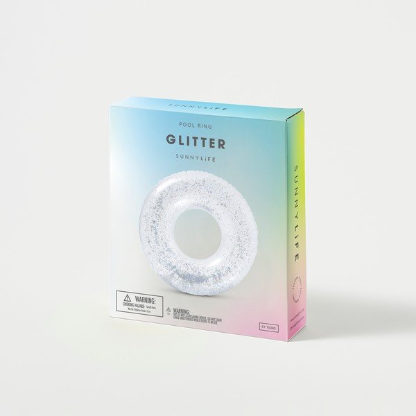 Pripučiamas ratas Sunnylife Glitter, ø 110 cm-image-4