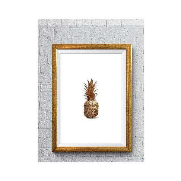 Plakatas rėmeliuose Piacenza Art Pineapple, 30 x 20 cm