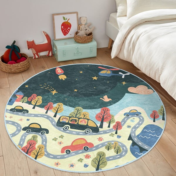 Vaikiškas kilimas ø 120 cm Comfort – Mila Home-image-4