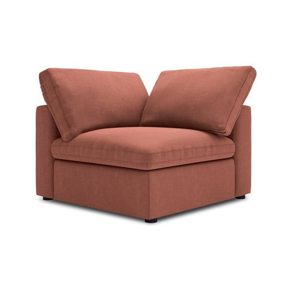Rožinė apverčiama kampinė modulinės sofos dalis Windsor & Co Sofas Galaxy