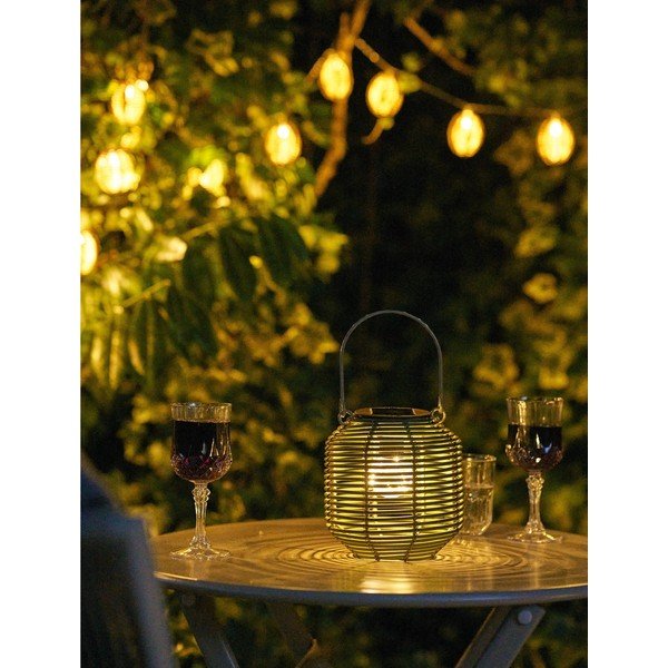 Stalinis lauko šviestuvas LED saulės baterijos ø 15 cm Crewe – House Nordic-image-1