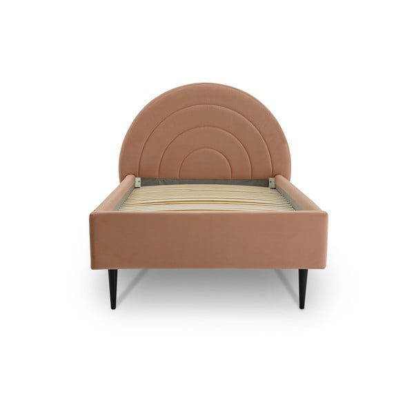 Vaikiška lova rožinės spalvos 120x200 cm Rainbow – Scandic-image-3