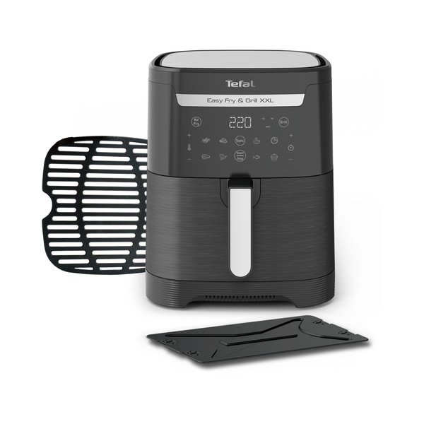 Juodos spalvos oro gruzdintuvė Easy Fry & Grill XXL EY801815 – Tefal-image-3