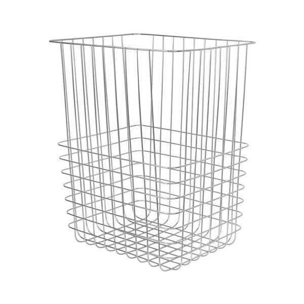 Sidabrinės spalvos iš metalo skalbinių krepšys 64 l Store-It – Mette Ditmer Denmark-image-2